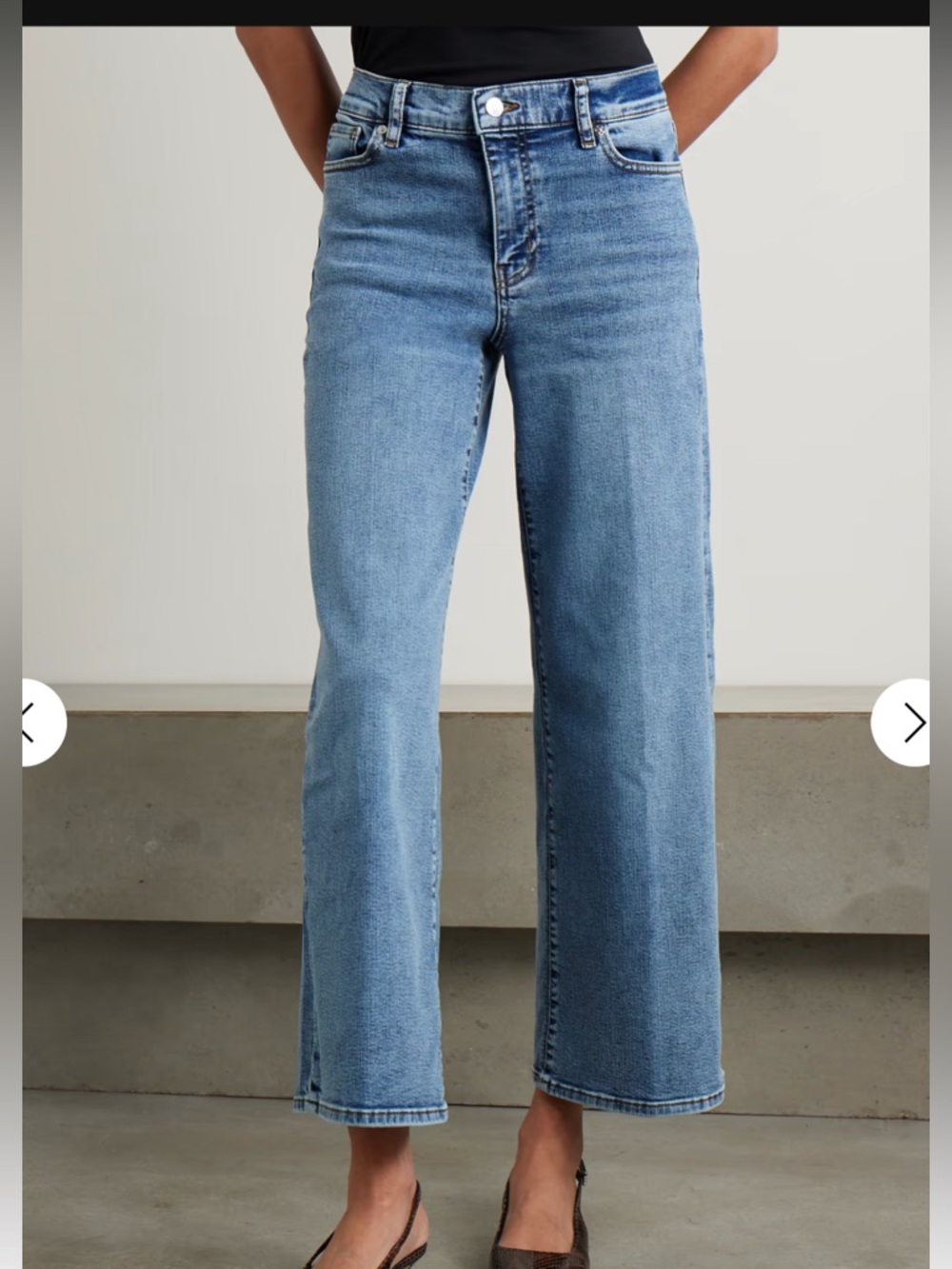 FRAME Le Pixie Slim Palazzo - Picture 1 of 6